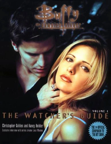 The Watcher's Guide Volume 1 cover, showing Buffy and Angel above the title